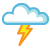 It is forecast to be Thunderstorm at 7:00 PM CDT on March 30, 2016
